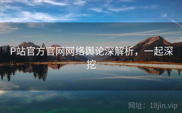 P站官方官网网络舆论深解析，一起深挖