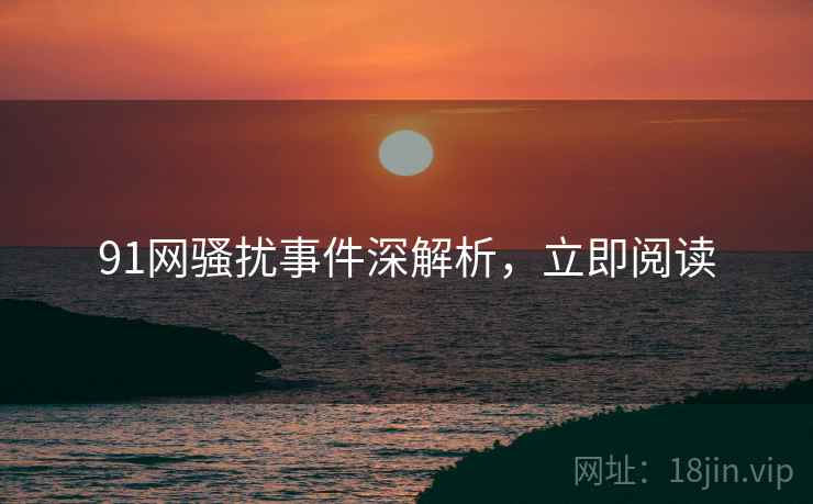 91网骚扰事件深解析，立即阅读