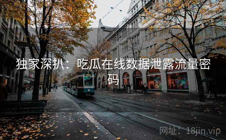 独家深扒：吃瓜在线数据泄露流量密码