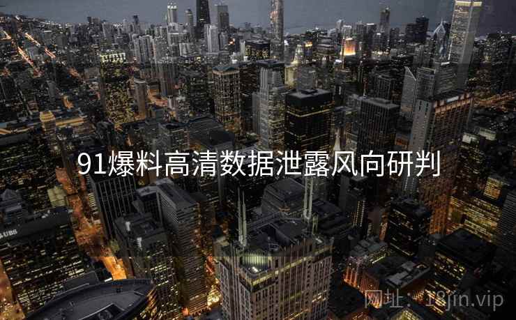 91爆料高清数据泄露风向研判